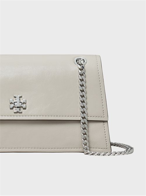 Borsa a spalla in pelle con chiusura turn-lock TORY BURCH | 167058020